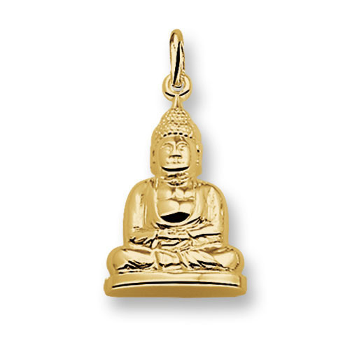 handig tweedehands kapperszaak Gouden Boeddha bedel 4009233 | Trendjuwelier