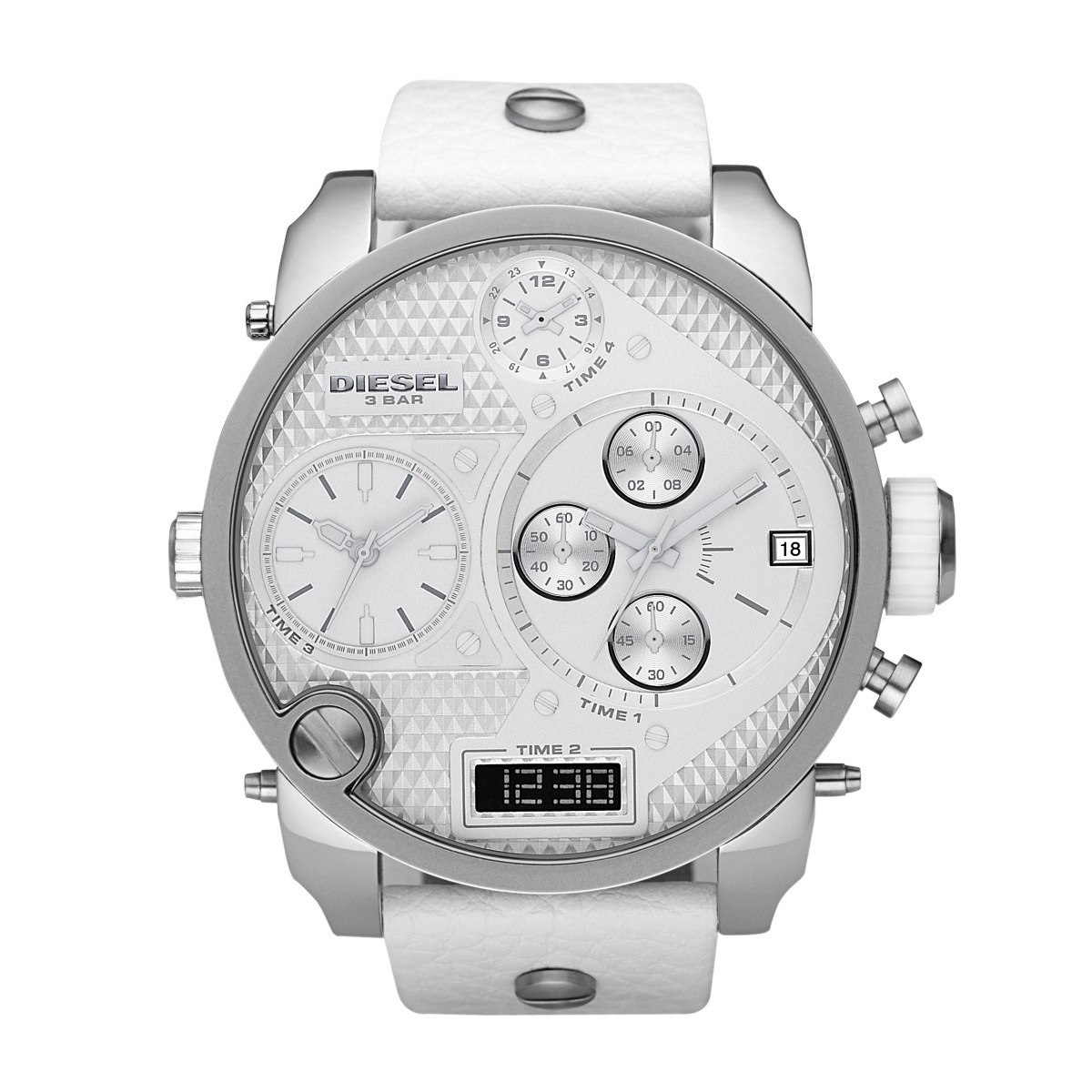 Witte best sale heren horloge