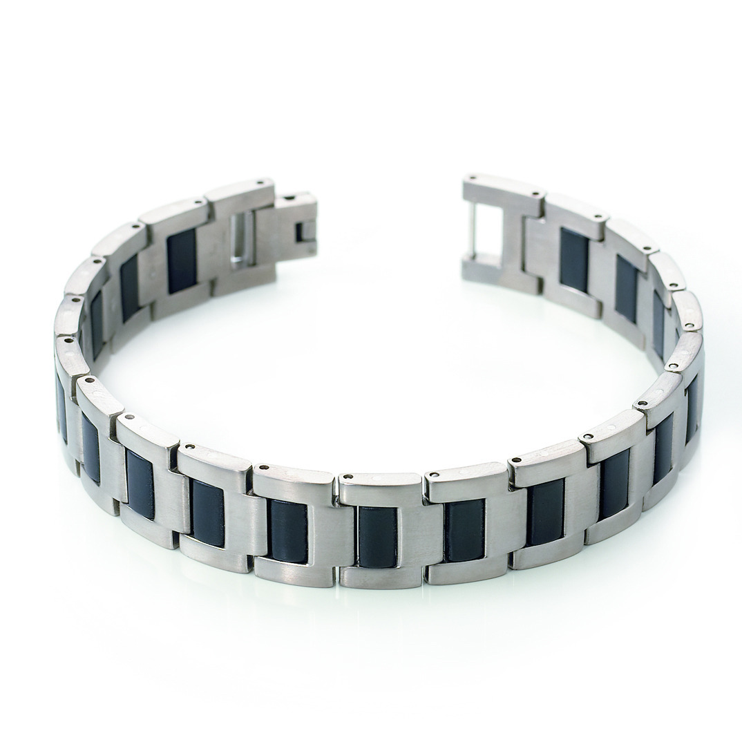 Boccia 0334 01 armband van titanium Trendjuwelier