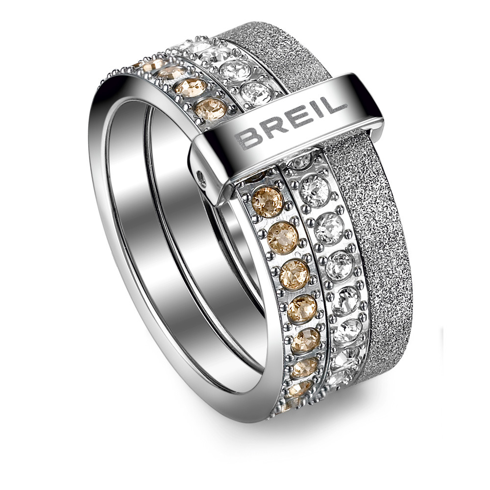 Breil TJ1330 dames ring van staal