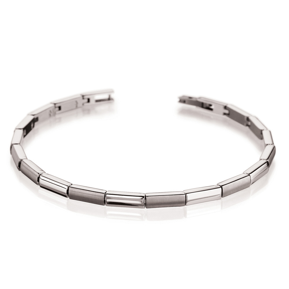 Boccia 0387 01 dames armband van titanium Trendjuwelier