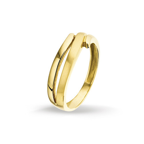 Whirlpool Glimmend Min Gouden dames ring 4015211 huiscollectie Trendjuwelier