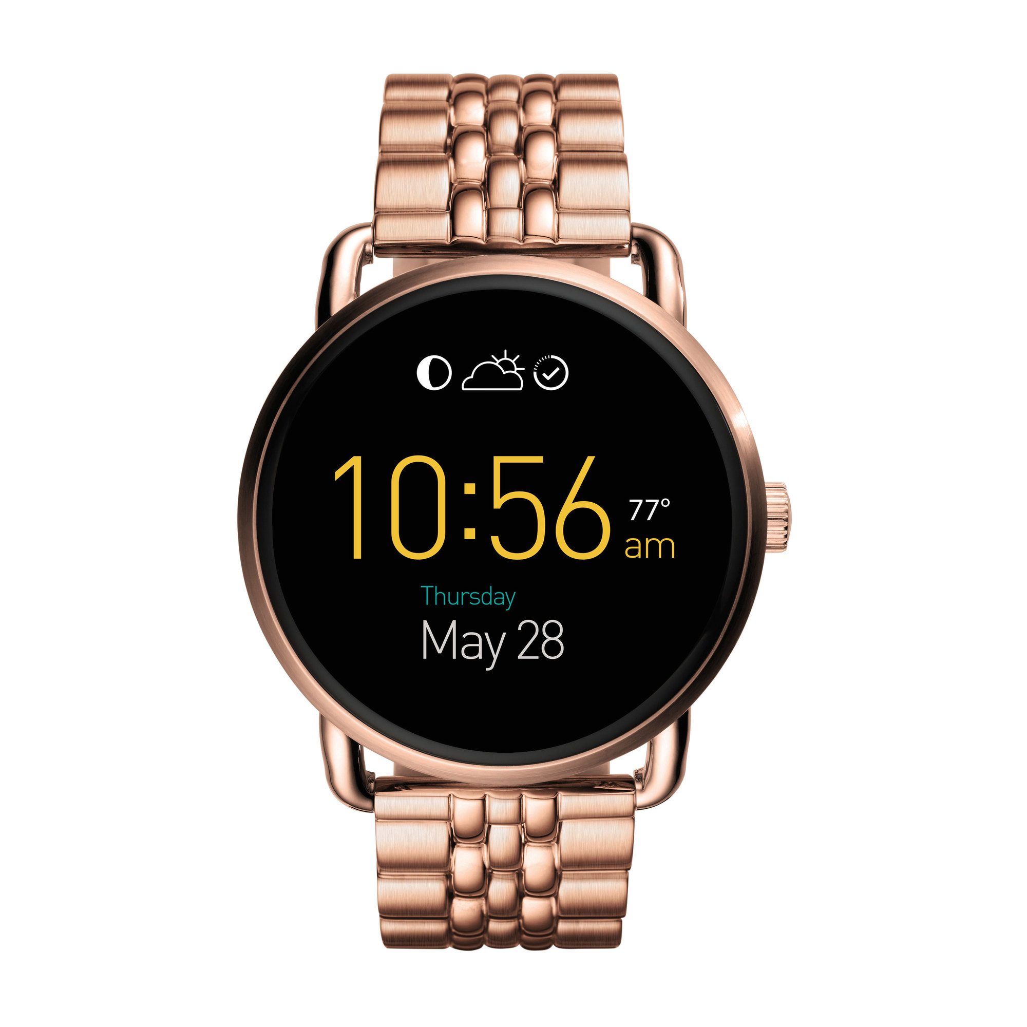 Fossil smartwatch dames goud new arrivals