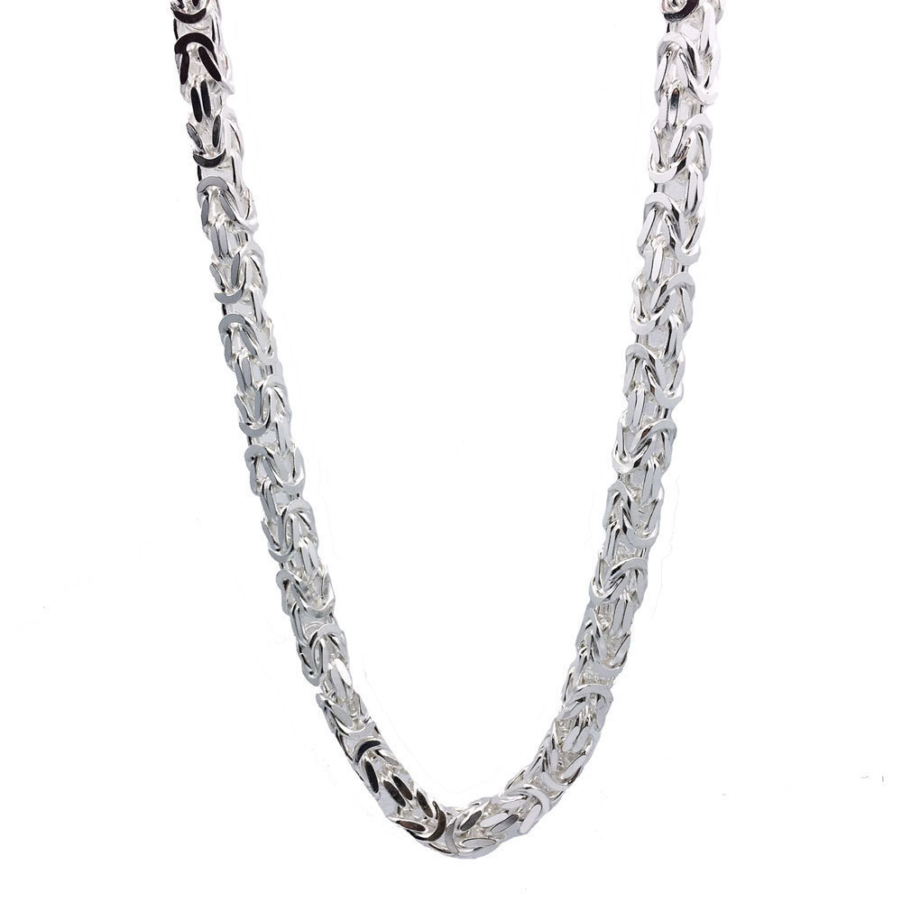 Richtlijnen draaipunt Sympathiek K1010800 Koningsschakel collier van zilver | Trendjuwelier
