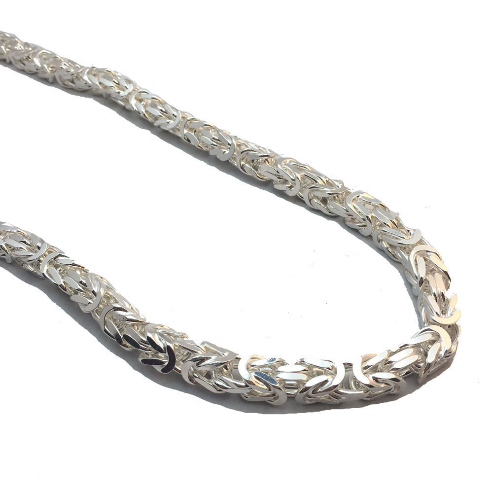 Richtlijnen draaipunt Sympathiek K1010800 Koningsschakel collier van zilver | Trendjuwelier