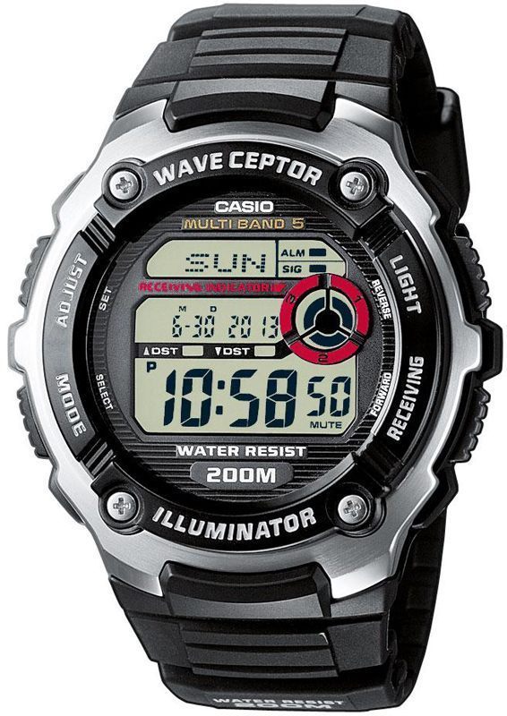 Casio Horloge Radiogestuurd Digitaal WV-200E-1AVEF |