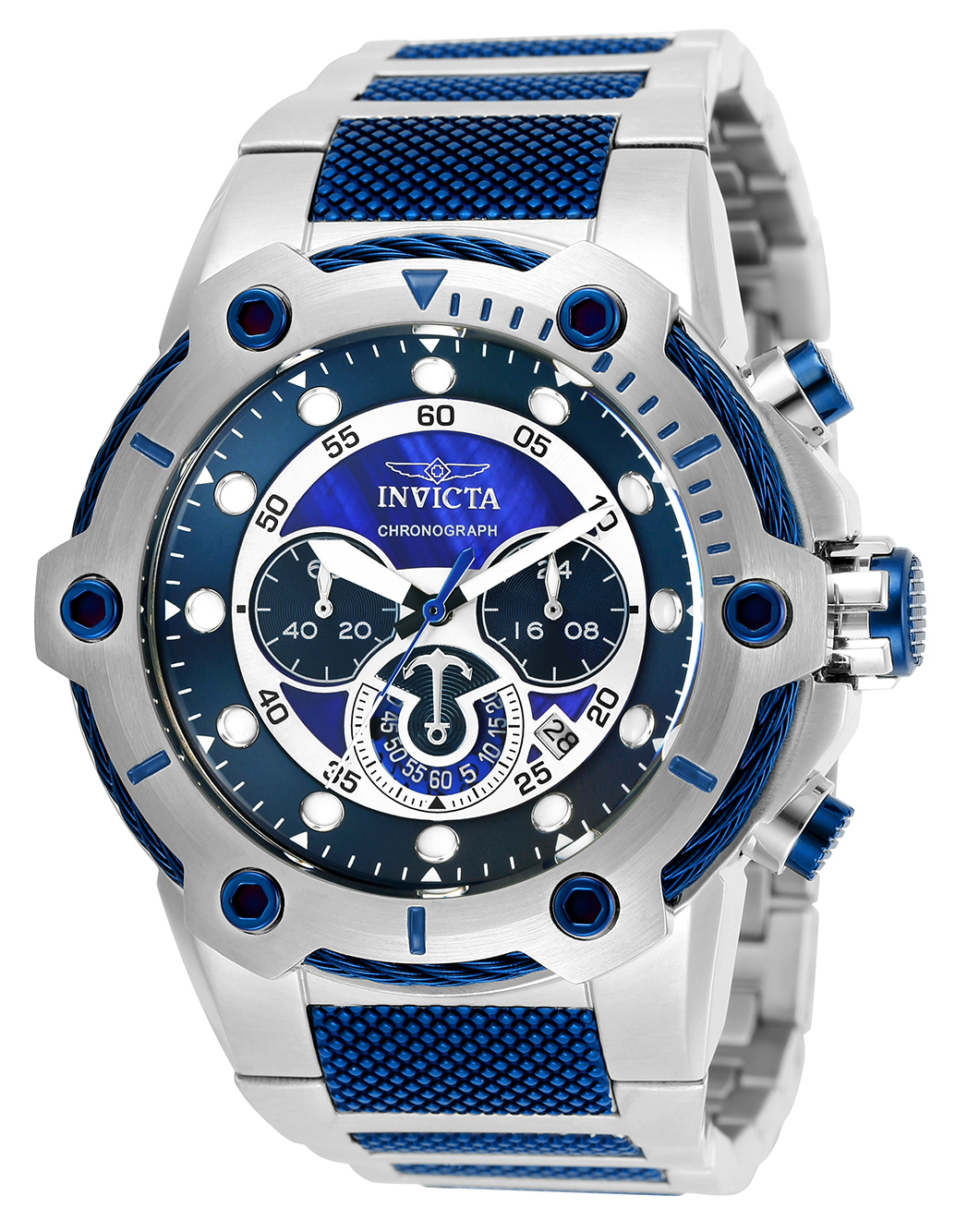 再入荷特価インビクタ INVICTA BOLT No.25462 メンズ腕時計 高品質 新品 未使用 大型 インパクト ステンレス スチール その他