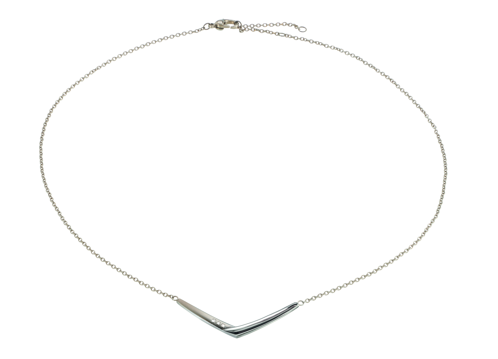 Boccia Titanium 08046.03 Dames Ketting 43 cm Dames