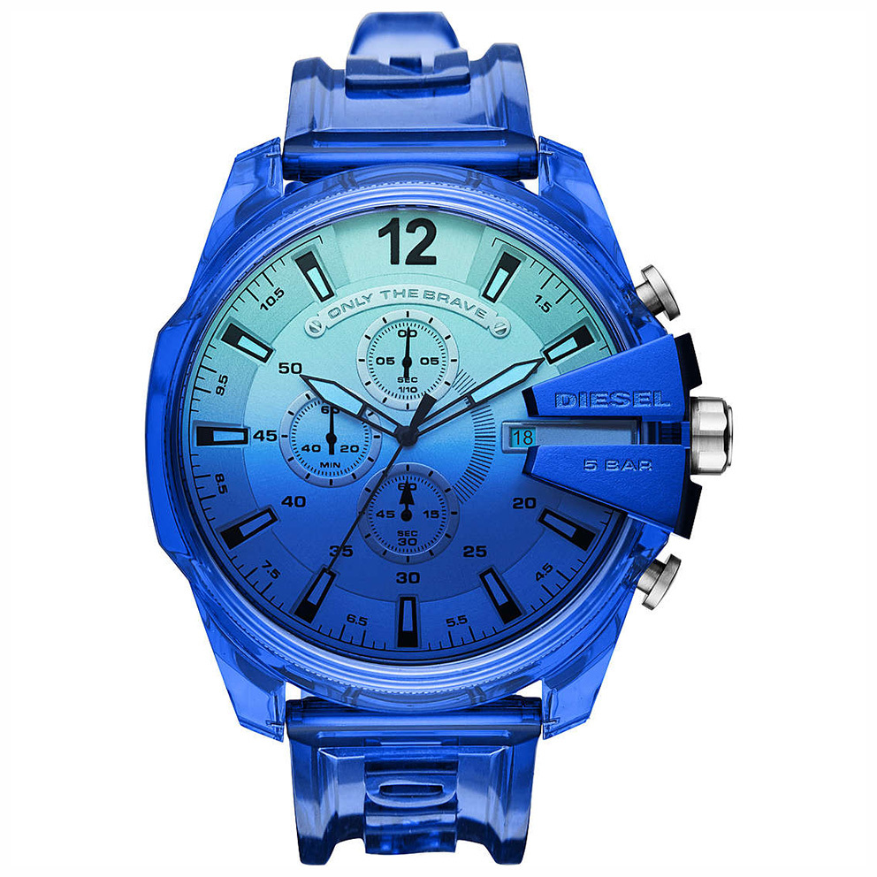 Diesel 2024 horloge blauw