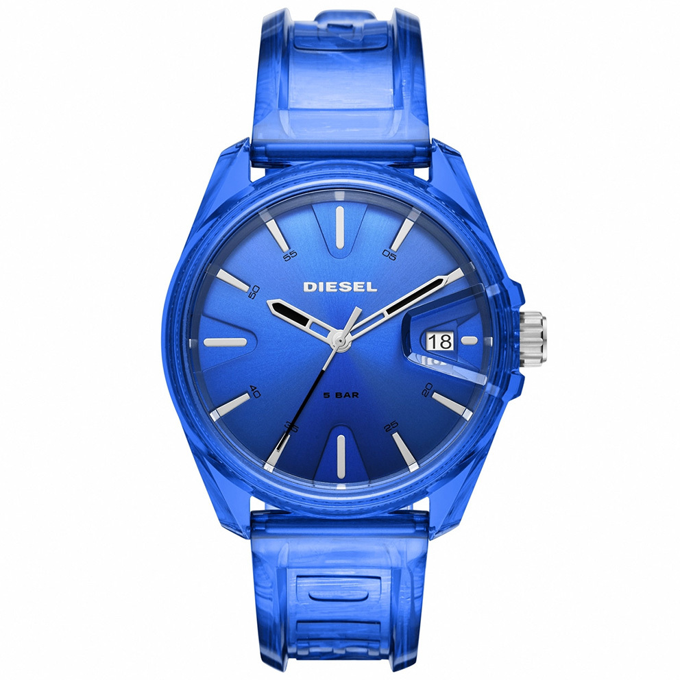 Diesel 2024 horloge blauw