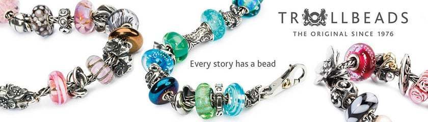 Trollbeads bedels en glaskralen