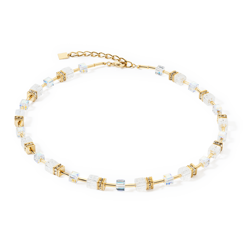 coeur-de-lion-geocube-3018-10-1416-ketting-met-kristal-en-strass-lengte-verstelbaar-42-48-cm