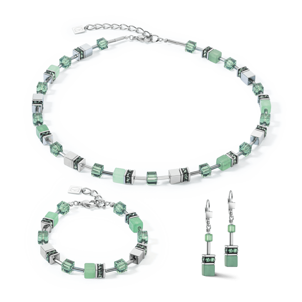 coeur-de-lion-geocube-4017-10-0500-iconic-precious-collier-met-aventurijn-en-hematiet-lengte-verstelbaar-42-48-cm