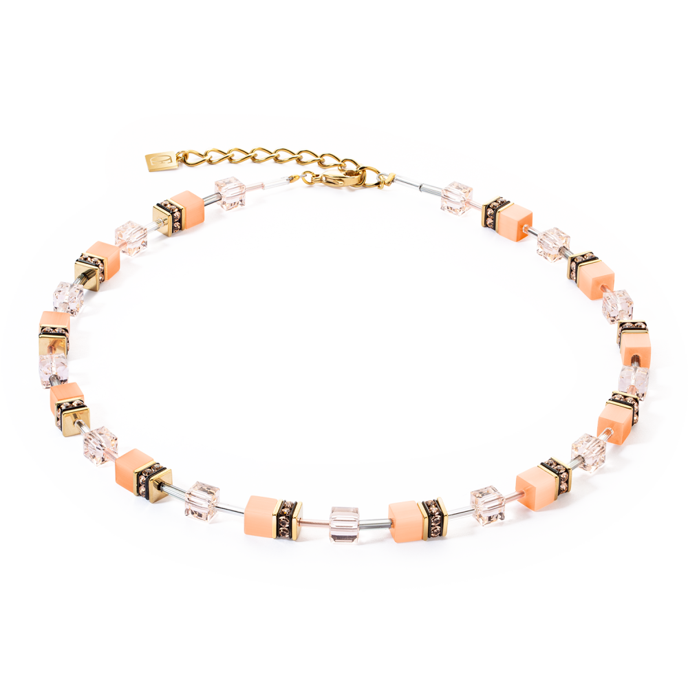 coeur-de-lion-geocube-4020-10-0230-iconisch-collier-met-kristal-strass-en-synthetische-steen-gold-plated-lengte-verstelbaar-42-48-cm