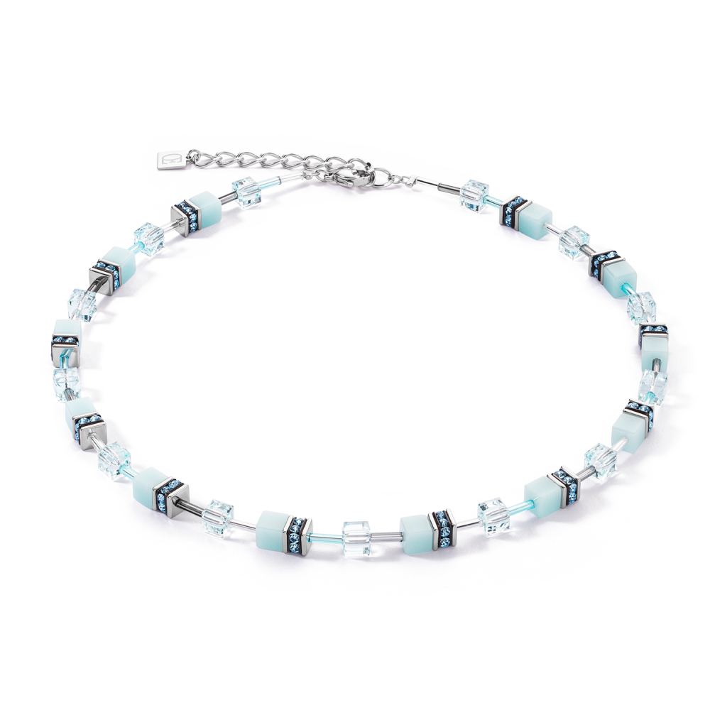 coeur-de-lion-geocube-4020-10-2020-ijsblauw-collier-met-glas-kristal-strass-lengte-verstelbaar-42-48-cm