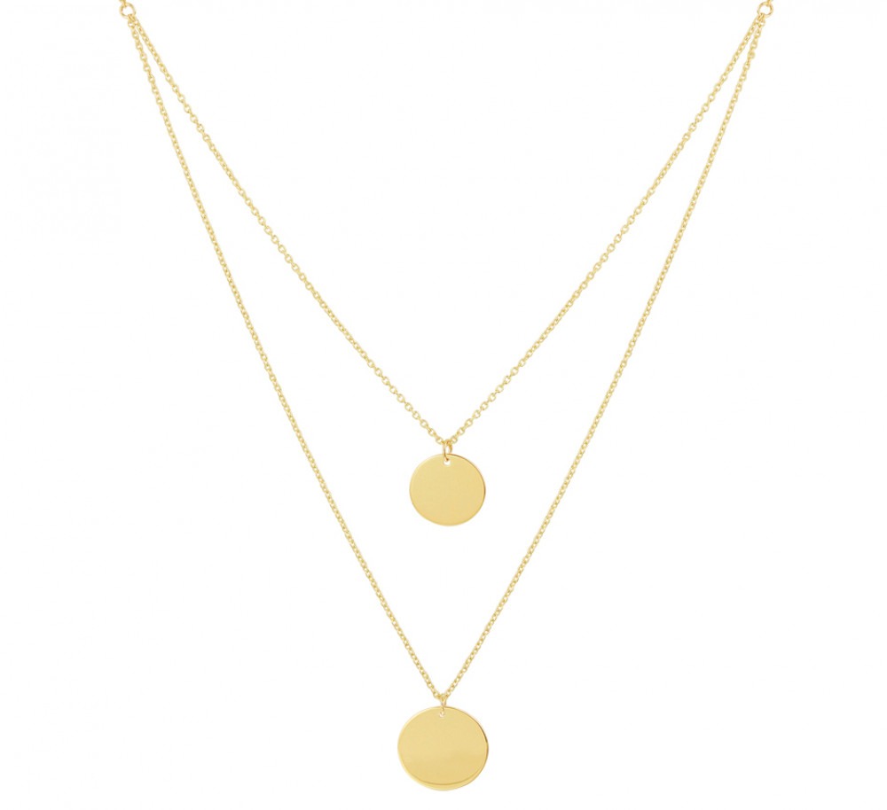 rond-bolletje-1-mm-ketting-met-hanger-14-karaat-goud-lengte-verstelbaar-41-45-cm