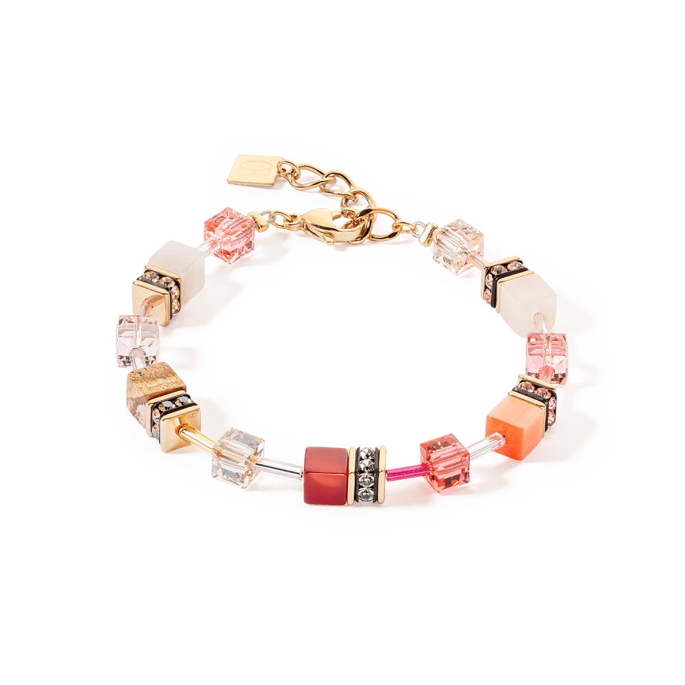 coeur-de-lion-4905-30-0310-geocube-goudkleurige-schakelarmband-met-kleurrijke-kubuskralen-en-edelstenen