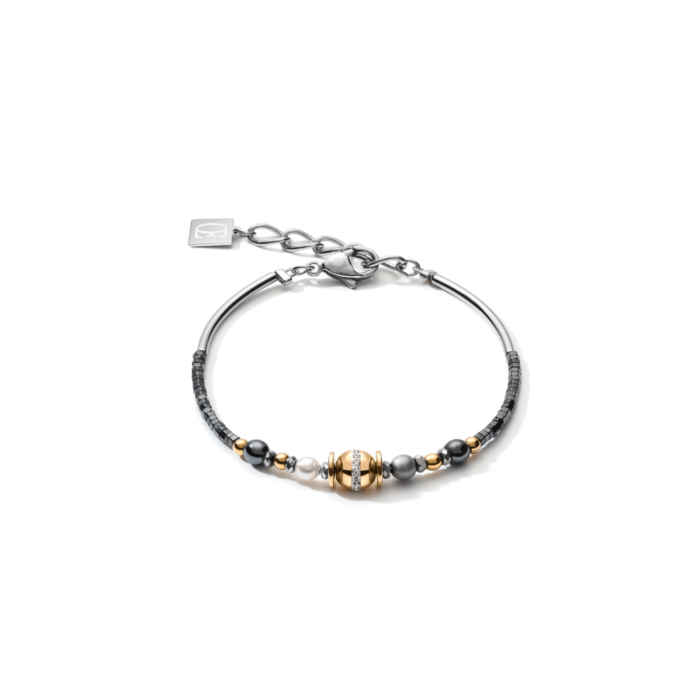 coeur-de-lion-5049-30-1216-zilverkleurige-slavenarmband-met-goudkleurige-accenten-en-kristalparels