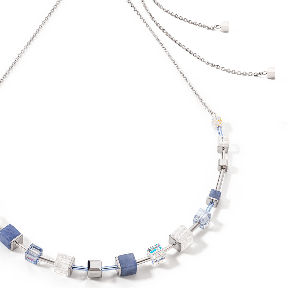 coeur-de-lion-geocube-5074-10-0700-elegant-collier-met-aventurijn-glas-en-kristal-lengte-verstelbaar