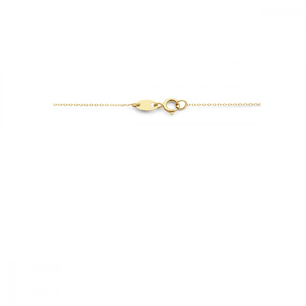 14-karaat-gouden-collier-met-hanger-diamant-en-citrien-lengte-40-cm