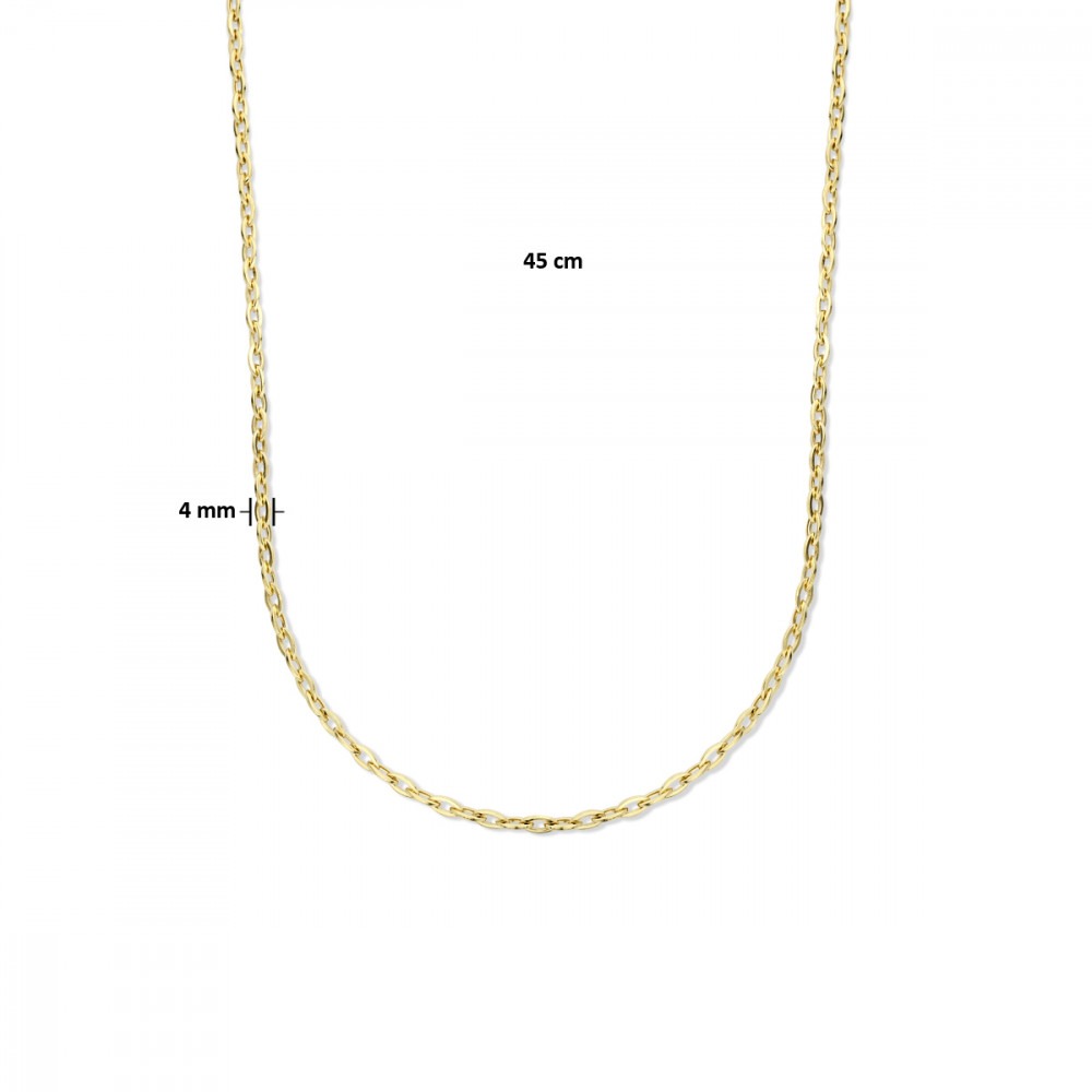 ankerschakel-4-mm-schakelcollier-gold-plated-lengte-45-cm