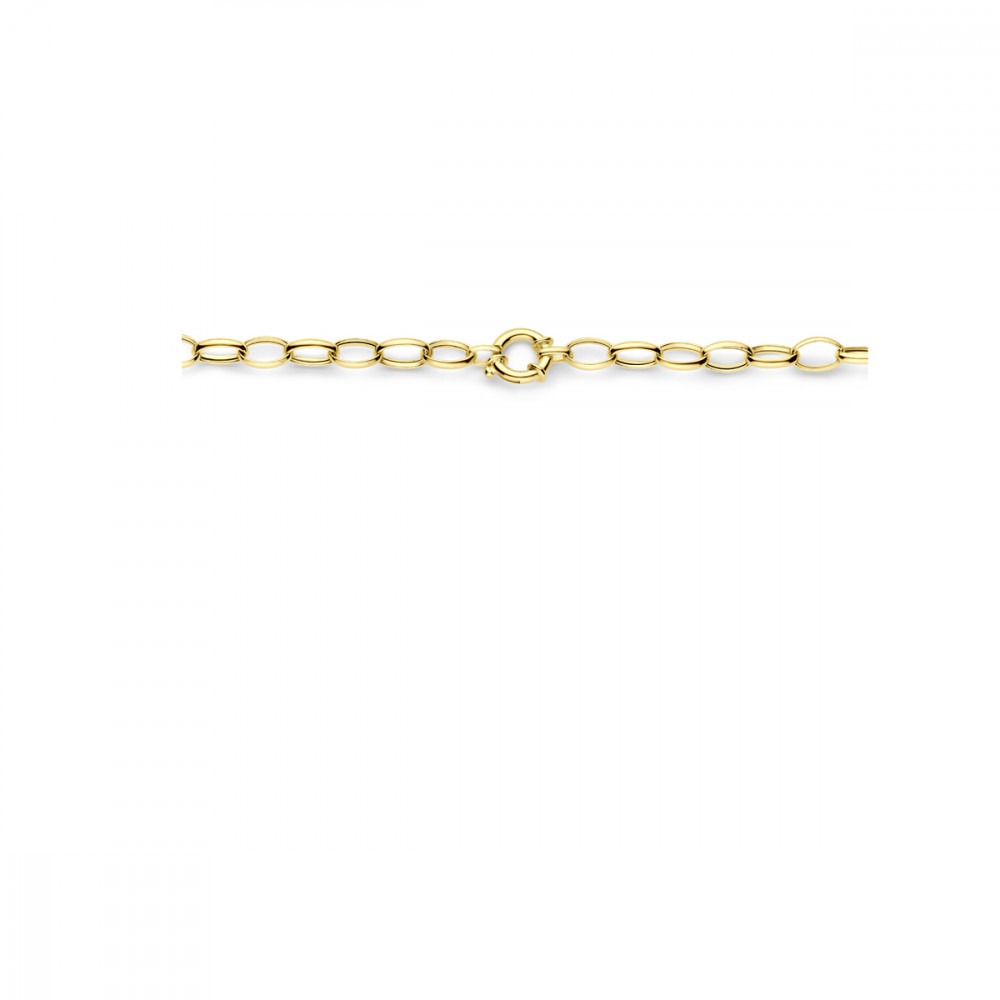 ankerschakel-8-3-mm-schakelcollier-gold-plated-lengte-45-cm