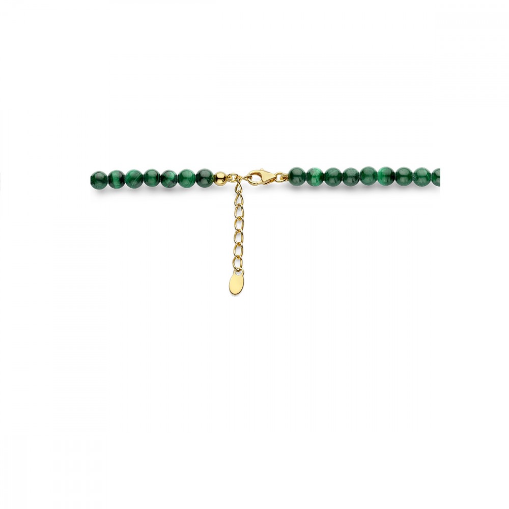 groene-malachiet-edelsteen-ketting-goud-op-zilver-lengte-verstelbaar-42-45-cm