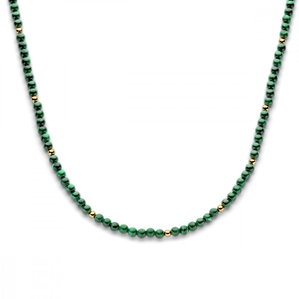 groene-malachiet-edelsteen-ketting-goud-op-zilver-lengte-verstelbaar-42-45-cm