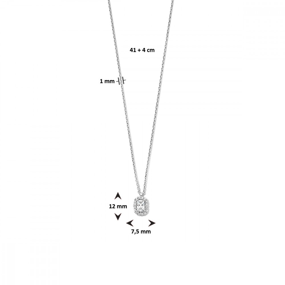 rechthoekige-collier-met-zirkonia-hanger-gerhodineerd-zilver-lengte-verstelbaar-41-45-cm