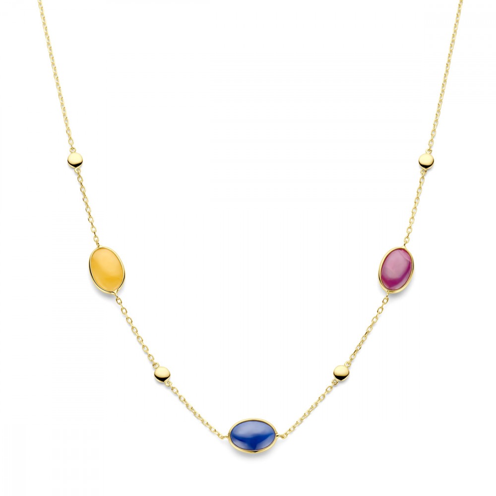 ronde-en-ovale-gouden-collier-met-blauwe-rode-en-gele-saffier-lengte-verstelbaar-42-44-cm