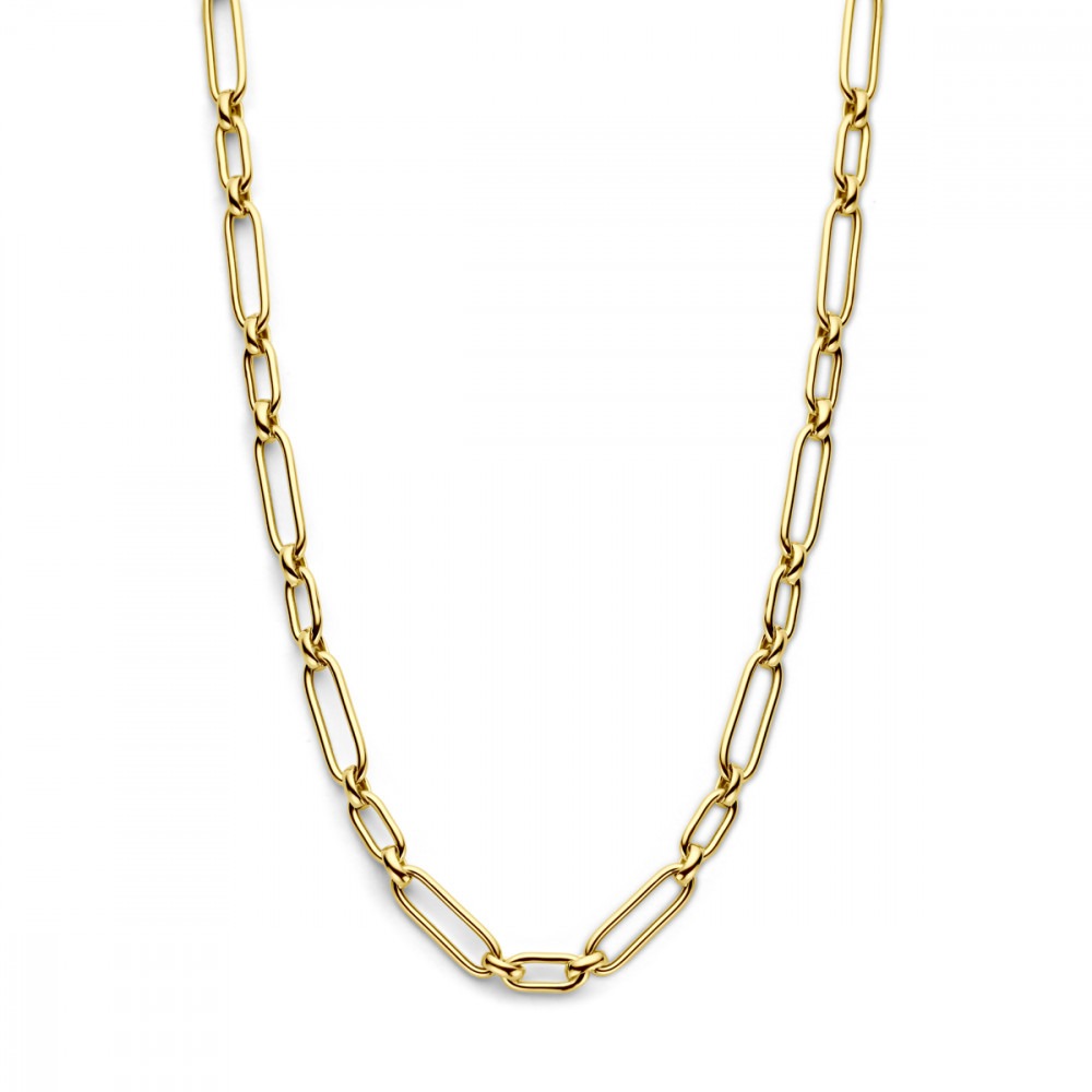 schakelcollier-6-mm-breed-gold-plated-collier-lengte-verstelbaar-42-45-cm